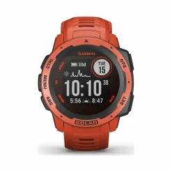 Montre Connectée Garmin Intinct Solar Flame Red