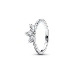 Bague Pandora Timeless Herbier Scintillant En Argent, Taille 48