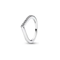 Bague Pandora Timeless Semi-scintillante Vœu En Argent, Taille 50