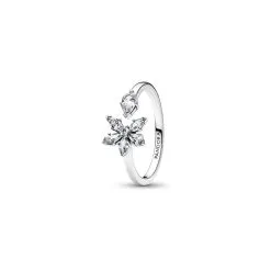 Bague Pandora Herbier Scintillant En Argent