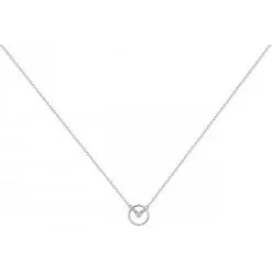 Collier La Garçonne Angélique En Argent Et Diamant