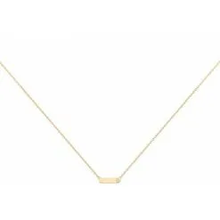 Collier La Garçonne En Plaqué Or Et Diamant