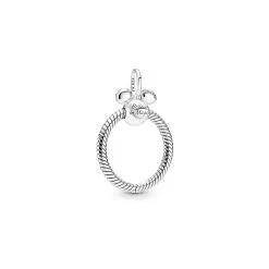 Collier Disney X Pandora Pendentif O'Mickey En Argent