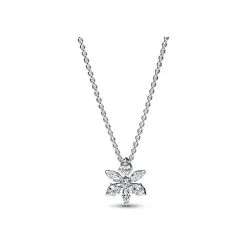 Collier Pandora Timeless Pendentif Herbier Scintillant En Argent, 45cm