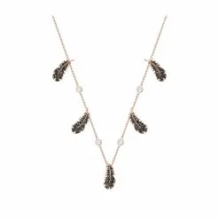 Bracelet Swarovski Naughty En Métal Doré Rose Et Cristaux Swarovski