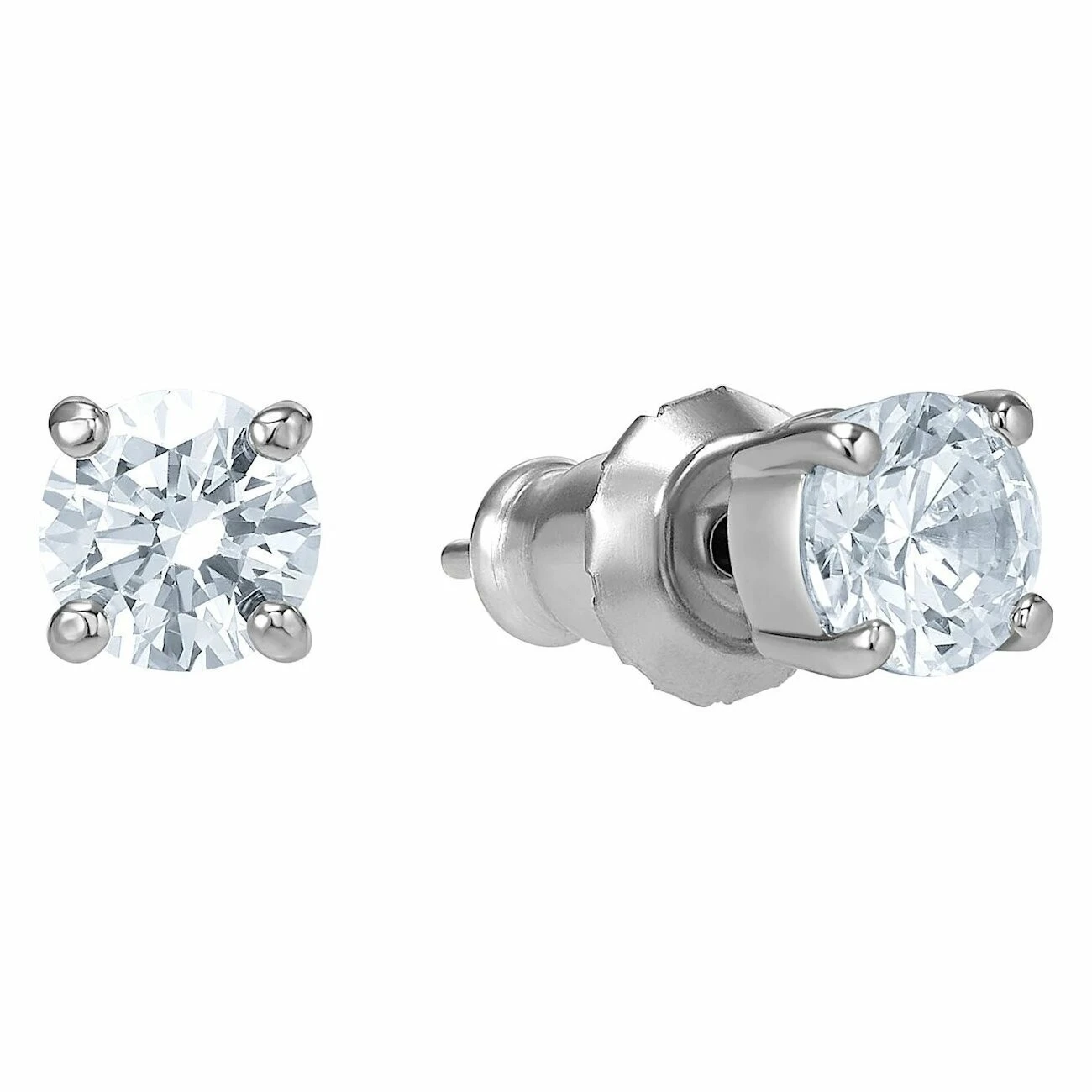 Boucles D'oreilles Swarovski Attract En Cristaux Swarovski Et Métal Rhodié – Image 2