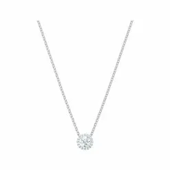 Collier Swarovski Angelic Round Blanc En Cristaux Swarovski