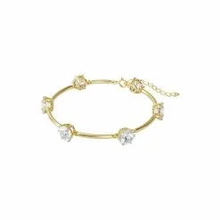 Bracelet Swarovski Constella En Métal Doré Et Cristaux Swarovski