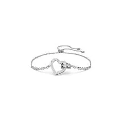 Bracelet Swarovski Lovely En Métal Rhodié Et Cristaux Swarovski