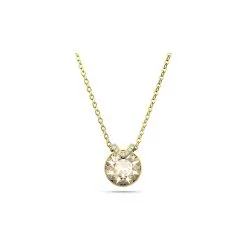 Pendentif Swarovski Bella V En Métal Doré Et Cristaux Swarovski