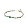 Bracelet Pandora Rivière En Métal Doré Rose, 18cm