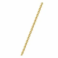 Chaîne Forçat Les Georgettes Les Essentielles Dorée, 43/45cm