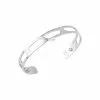 Bracelet Manchette Les Georgettes Les Essentielles + Girafe Argenté, 8mm