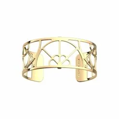 Bracelet Manchette Les Georgettes Les Essentielles Éventail Doré, 25mm