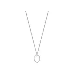 Collier Saunier Esquisse En Argent Et Oxydes De Zirconium