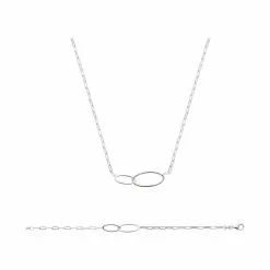 Descours 1893 Bracelet En Argent Rhodié, 18cm