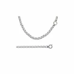 Descours 1893 Bracelet En Argent Rhodié, 20cm