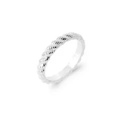Descours 1893 Bague En Argent Rhodié