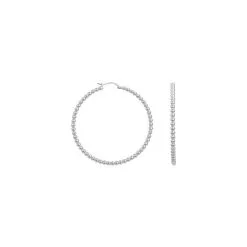 Boucles D'oreilles Créoles Phebus En Acier