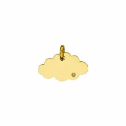 Descours 1893 Pendentif Nuage En Or Jaune