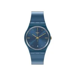 Montre Swatch Monthly Drops Pearlyblue