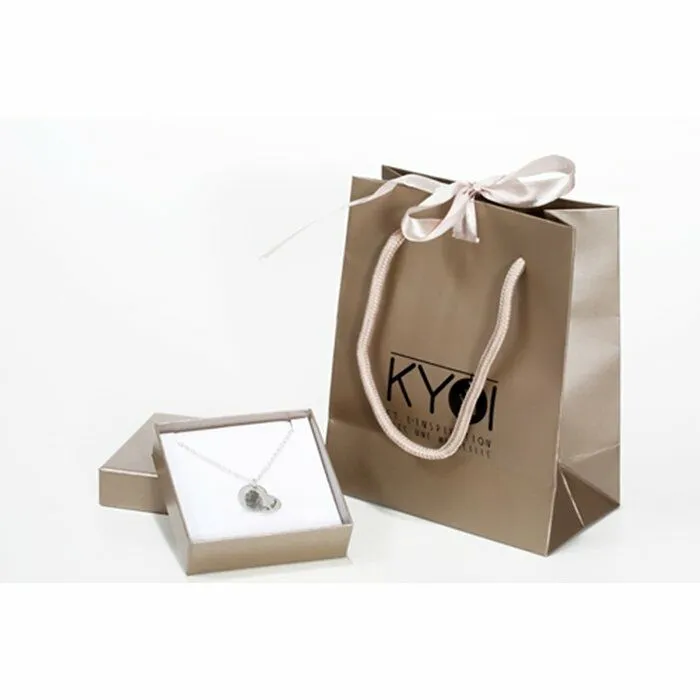 Kyoi Bracelet Petit Galet Lycra En Argent – Image 2