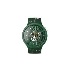 Montre Swatch The March Collection Camoflower Green